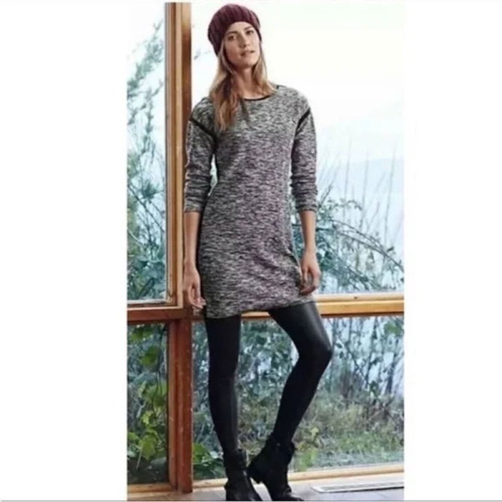 [Athleta] Retreat Marled Long Sleeve Sweater Dress